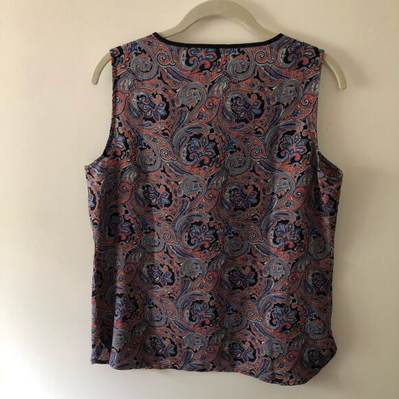 Ann Taylor Paisley Blouse - Picture 5 of 5